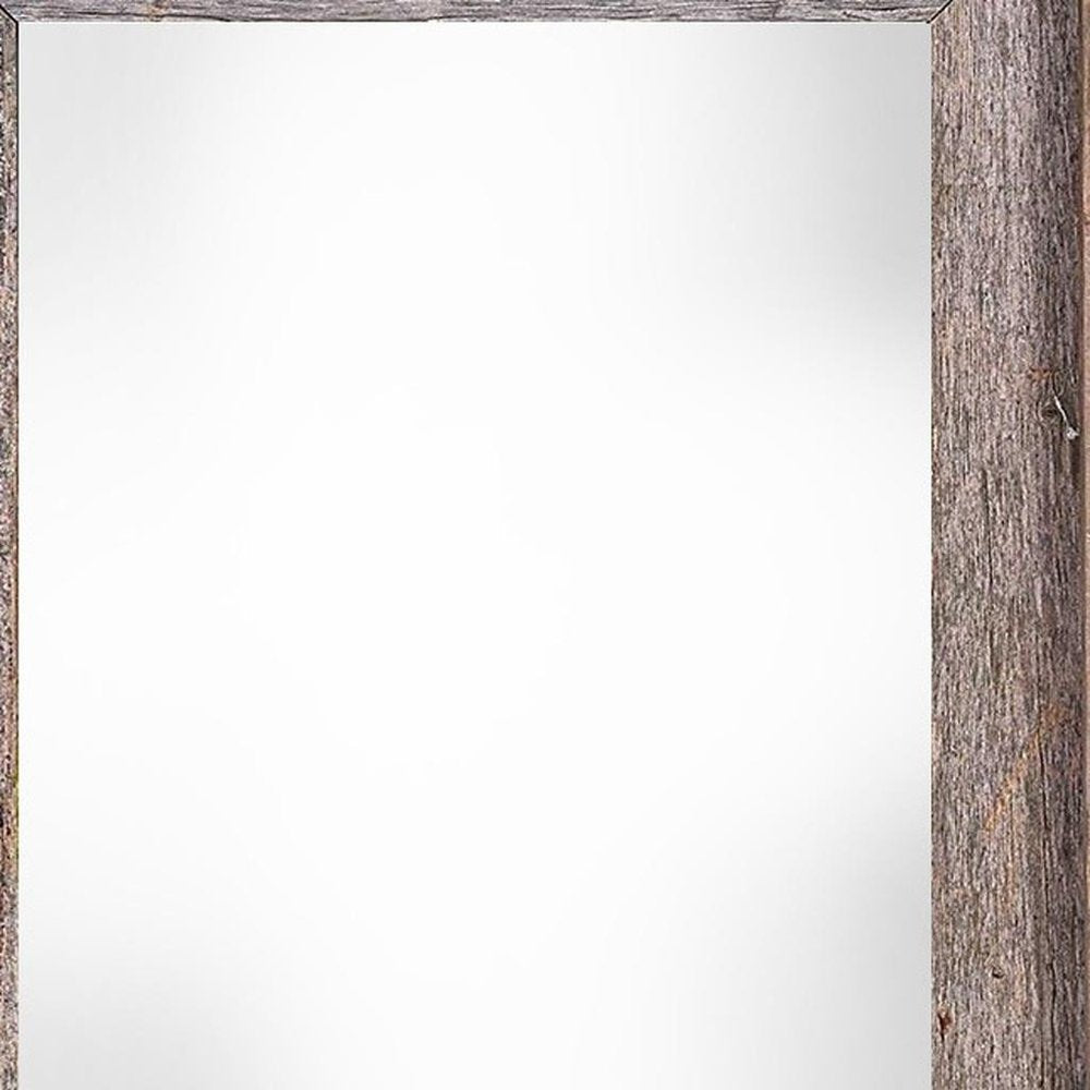 11" x 17" Gray Wood Hanging Picture Frame