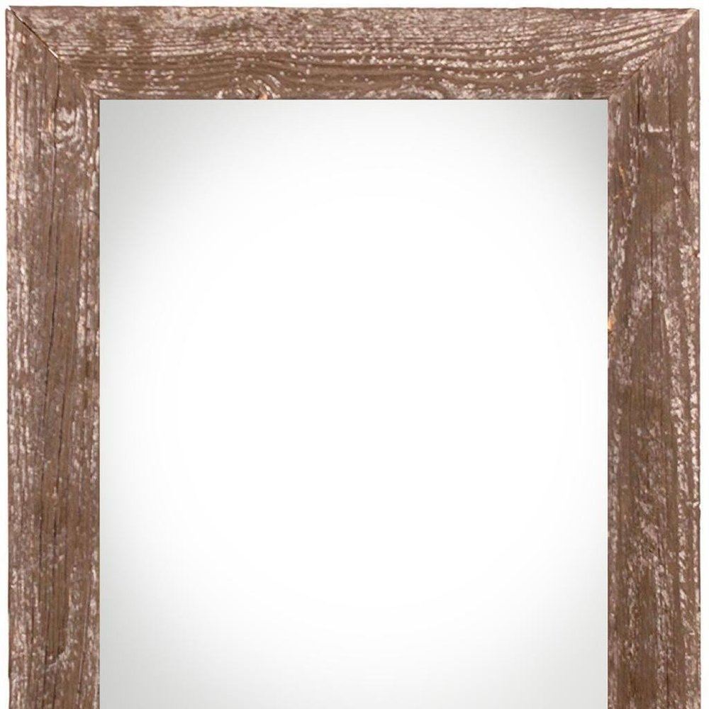 11" x 14" Brown Wood Hanging Picture Frame