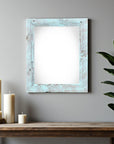 11" x 14" Blue Wood Hanging Picture Frame