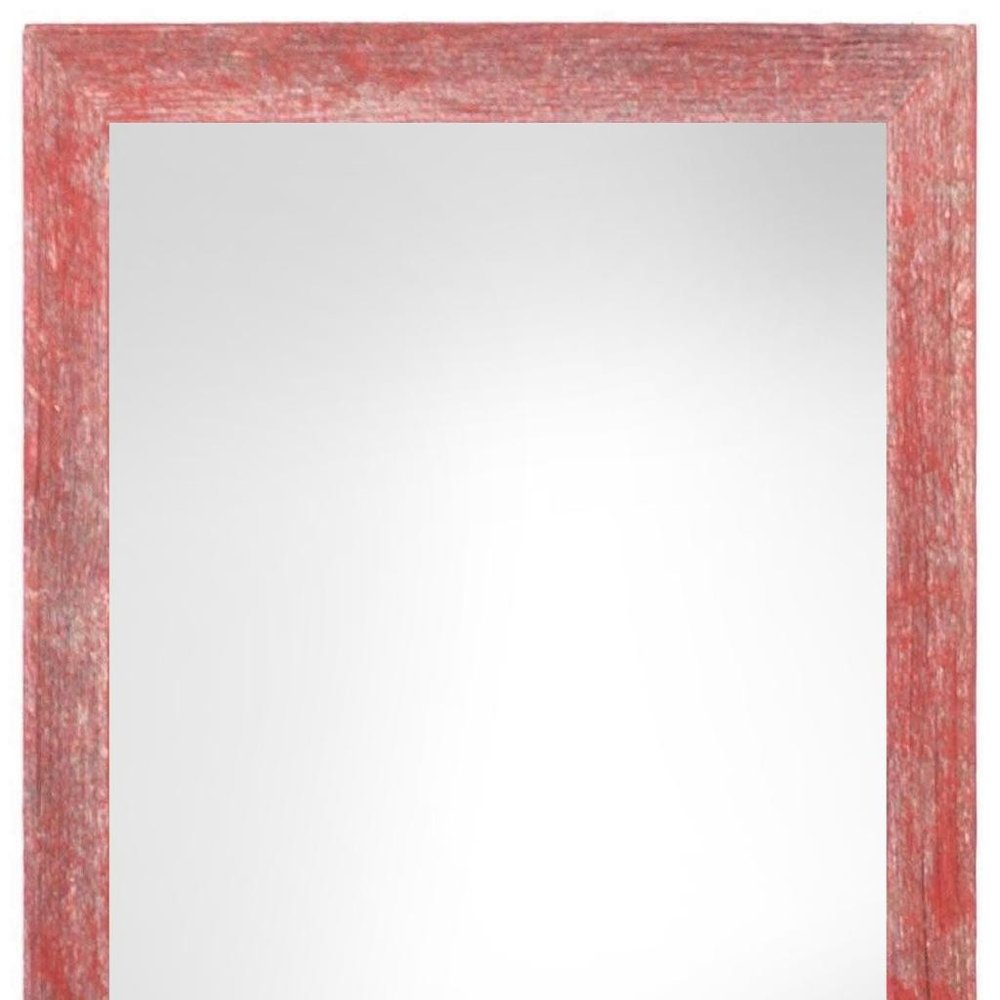 11" x 17" Red Wood Hanging Picture Frame