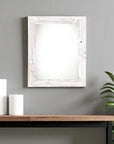 9" x 12" White Wood Hanging Picture Frame