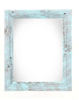 8" x 10" Blue Wood Tabletop Picture Frame