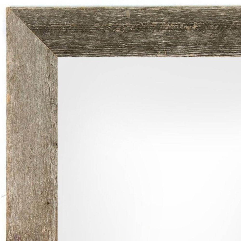 11" x 14" Gray Wood Hanging Picture Frame