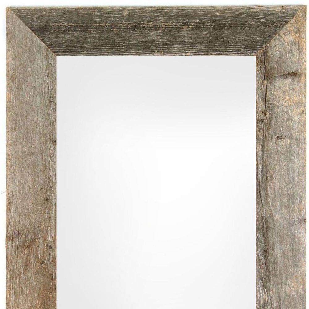 11" x 14" Gray Wood Hanging Picture Frame
