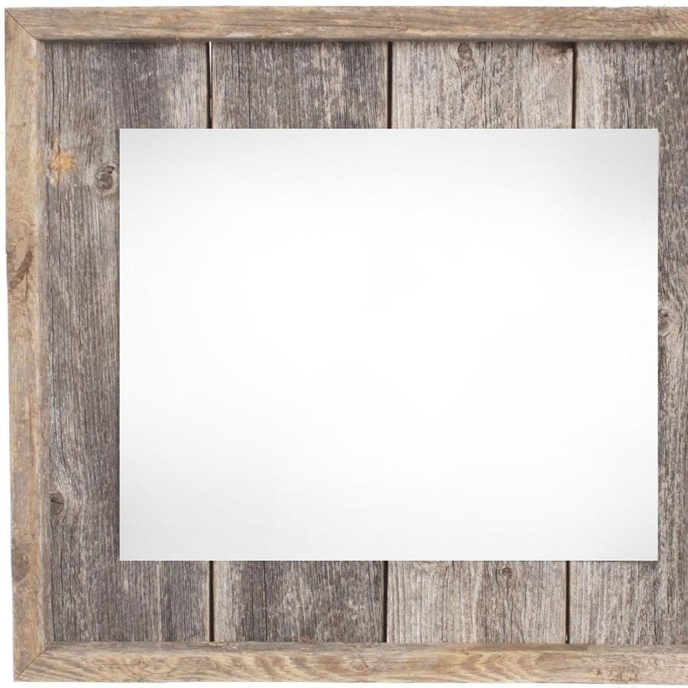 11" x 14" Gray Wood Hanging Picture Frame