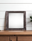 8" x 8" Black Wood Tabletop Picture Frame