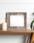 5" x 7" Gray Wood Tabletop Picture Frame