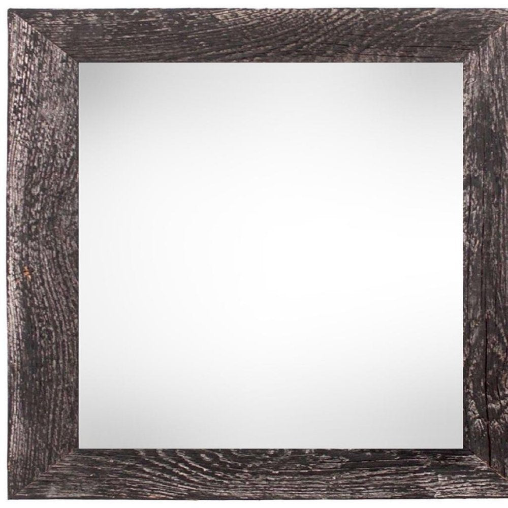6" x 6" Black Wood Tabletop Picture Frame