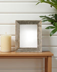 4" x 6" Gray Wood Tabletop Picture Frame