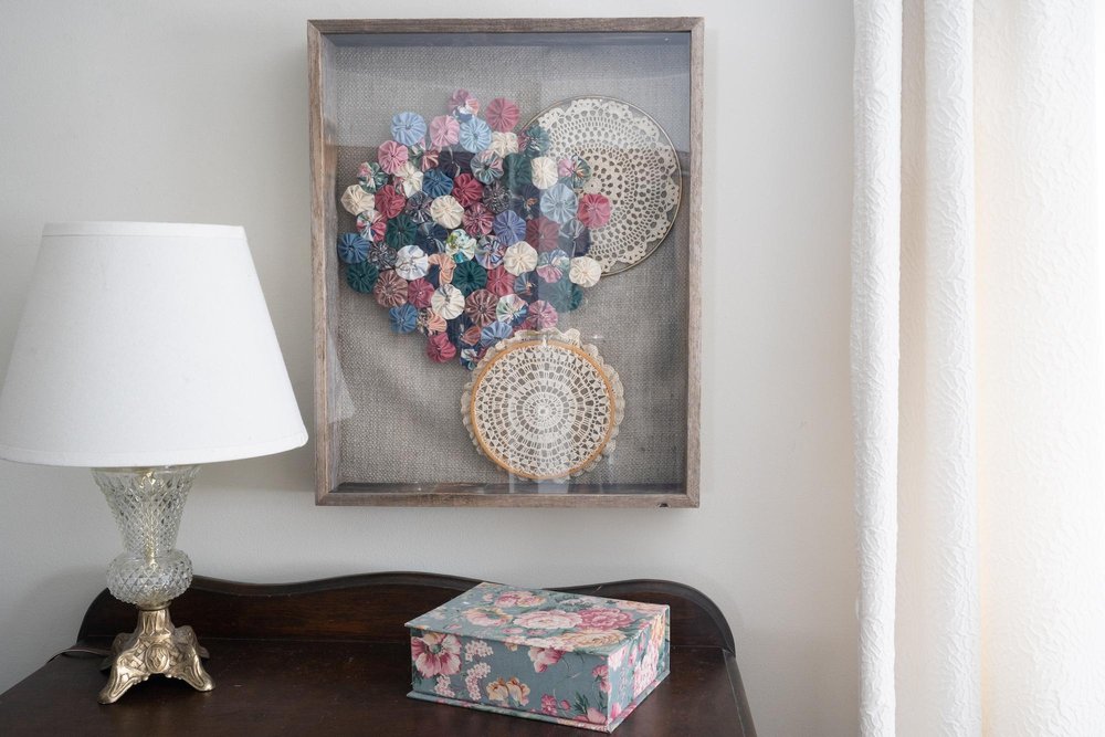 18" x 24" Gray Wood Hanging Picture Frame