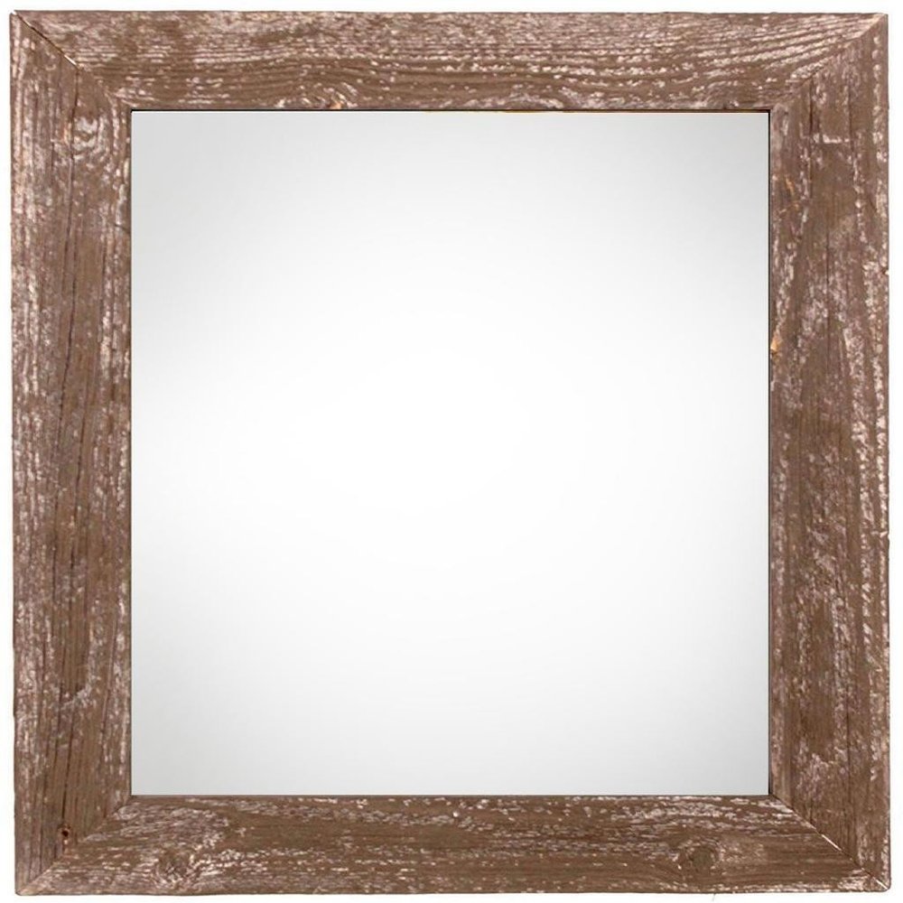 12" x 12" Brown Wood Tabletop Picture Frame