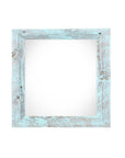 12" x 12" Blue Wood Tabletop Picture Frame