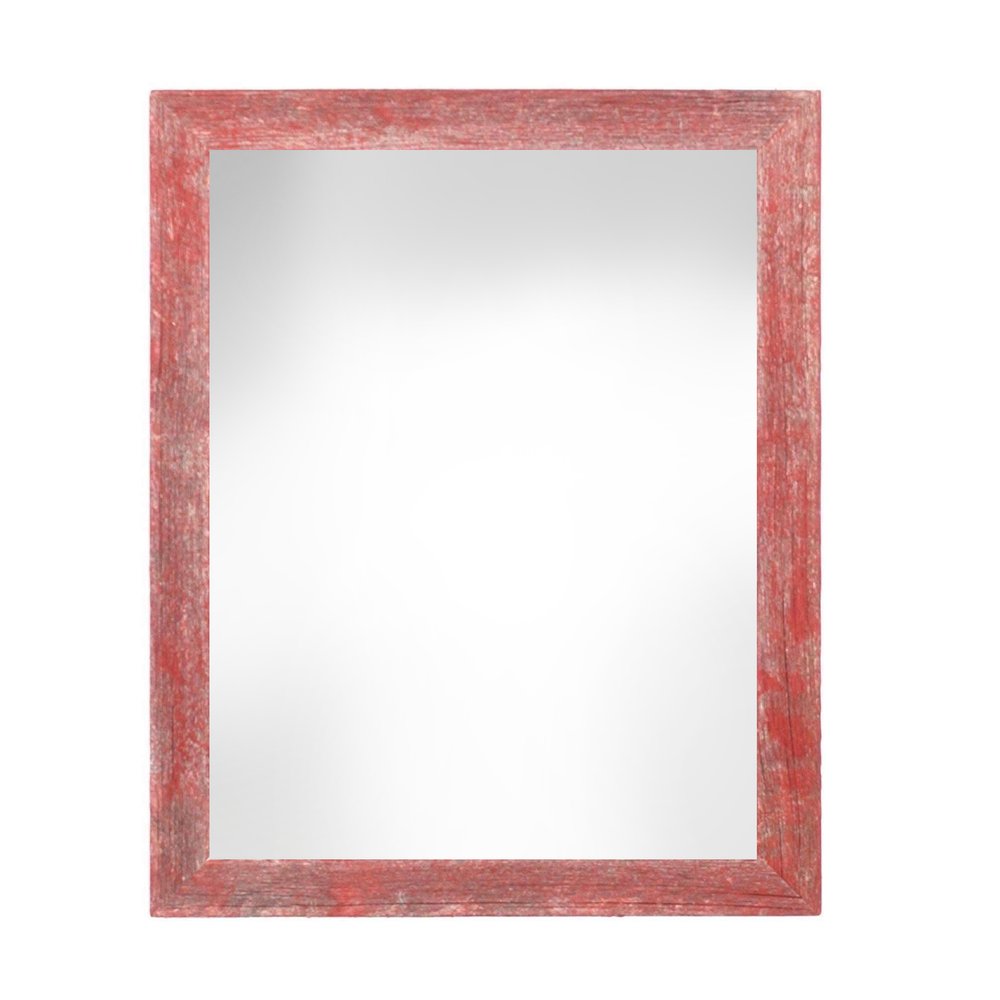 12" x 18" Red Wood Hanging Picture Frame