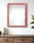 12" x 18" Red Wood Hanging Picture Frame