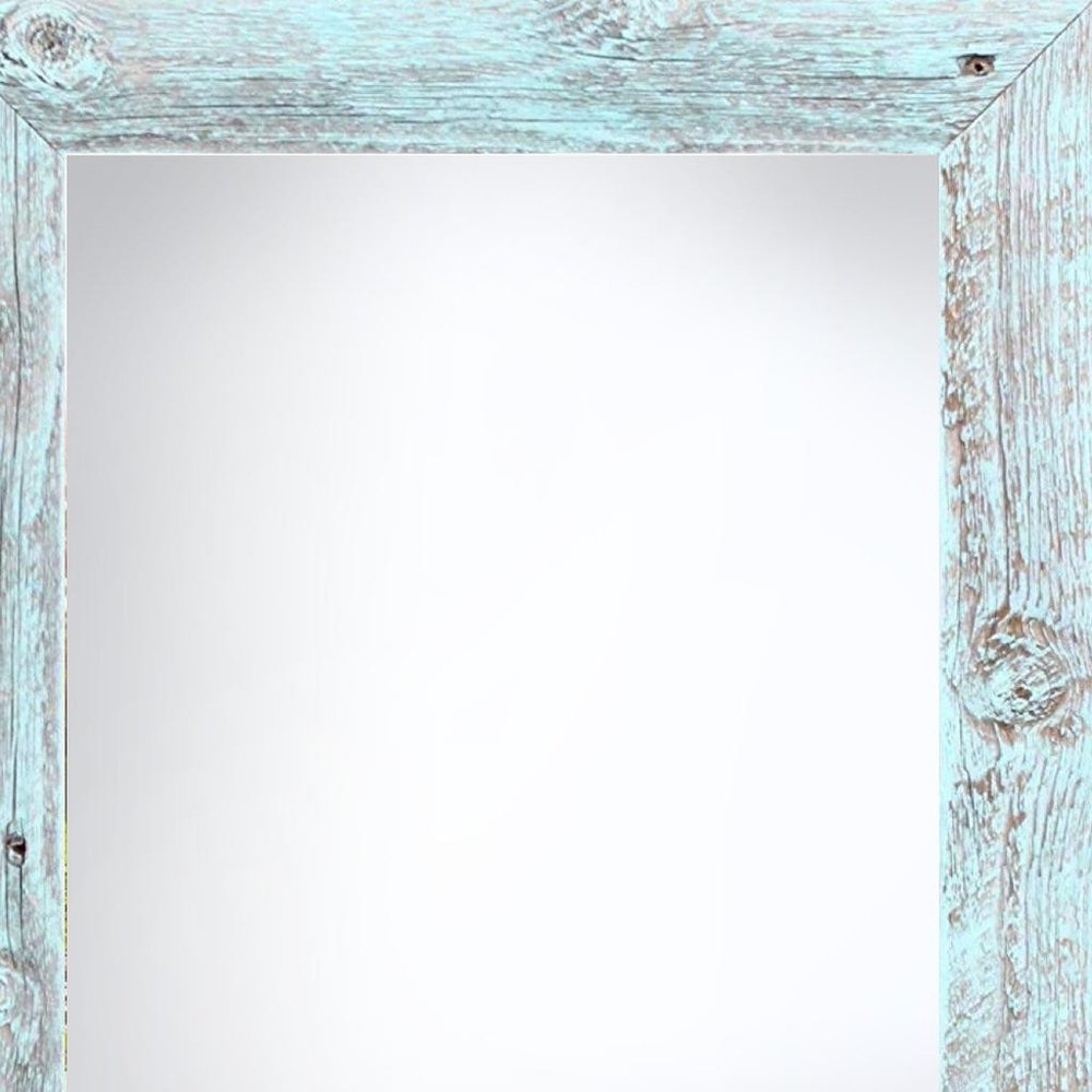 12" x 18" Blue Wood Hanging Picture Frame