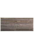 Set of Six 4" X 48" Gray and Brown Wood Plank Wall Decor