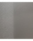 54" Champagne and Clear Upholstered Faux Leather Bench