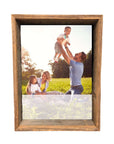 8” X 10” Rustic Farmhouse Gray Shadow Box Frame