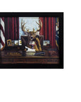The Buck Stops Here Framed Art