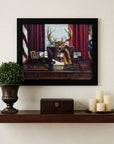 The Buck Stops Here Framed Art