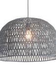 Gray Lantern Metal Dimmable Ceiling Light With Shades
