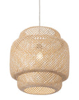 Natural Boho Weave Ceiling Lamp