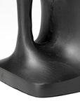 Set of Two 6" Black Metal Decorative Bookends