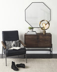 Golden Geometric Halo Table Or Desk Lamp