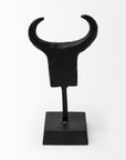 Black Metal Tribal Inspired Sculpture