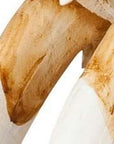 Authentic Replica Sabertooth Skull Sculpture