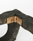 Eugene Rustic Brown Wooden Eyeglass Sculpture