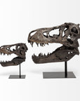 Authentic Replica T Rex Skull Sculpture