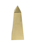 Set of Two 11" Gold Metal Tabletop Sculpture