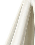 9" White Stainless Steel Tabletop Sculpture