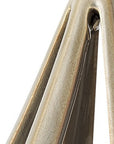 Khaki Crackle Glaze Ceramic Conical Sculpture
