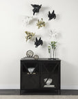 Petite Gold Metal Tree Branch Sculpture