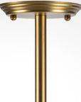 Gold Sputnik Style Eighteen Bulb Dimmable Chandelier