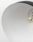 Black Lantern Metal Dimmable Ceiling Light With Black Shades