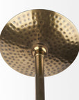 Hammered Gold Metal Hanging Pendant Light