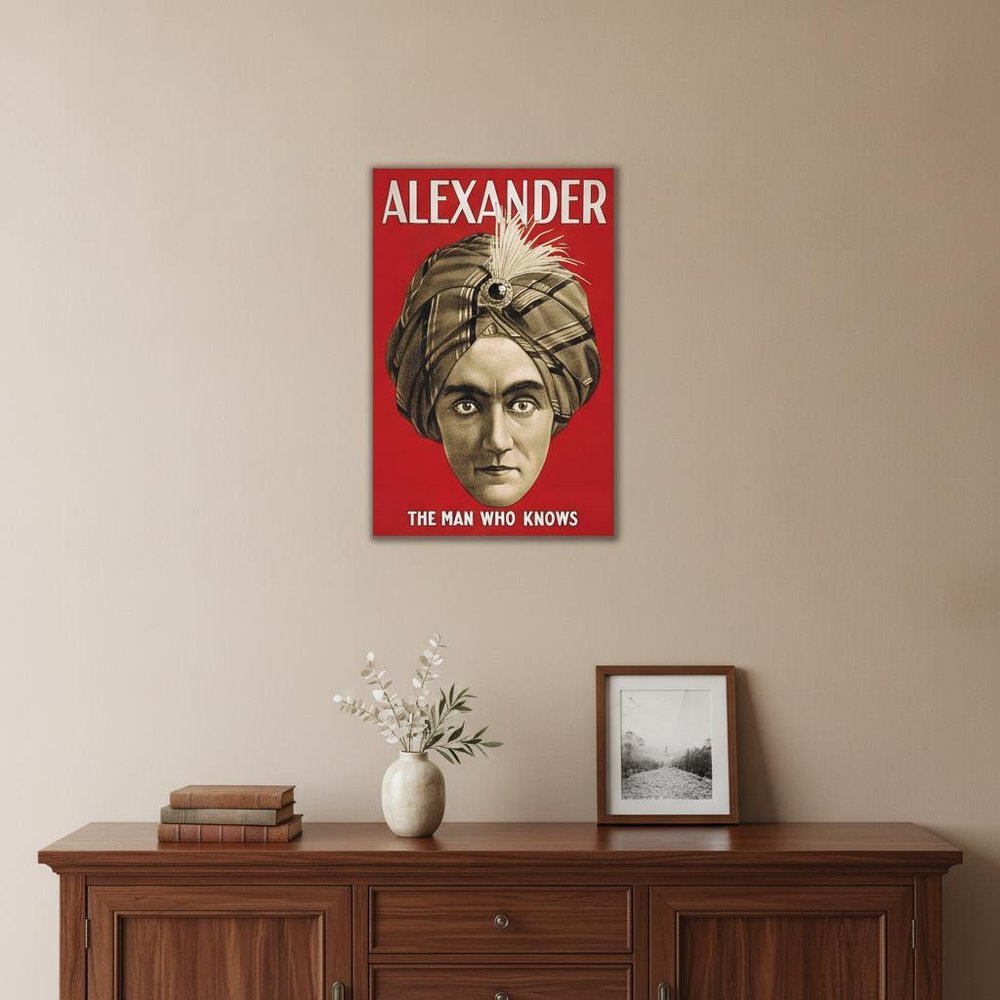 Vintage Magic Unframed Wall Art