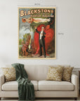 Vintage 1934 Blackstone Magic Unframed Print Wall Art