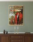 Vintage 1934 Blackstone Magic Unframed Print Wall Art