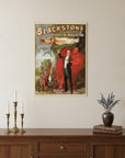 Vintage 1934 Blackstone Magic Unframed Print Wall Art