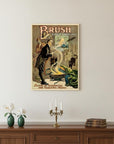 Vintage 1895 Blackstone Magic Unframed Print Wall Art