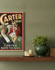 Vintage 1922 Carter Vintage Magic Unframed Print Wall Art