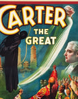 Vintage 1926 Carter Witchcraft Magic Unframed Print Wall Art