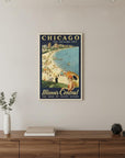 Vintage 1929 Chicago Vacation Travel Unframed Print Wall Art