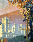 West Point New York Vintage Travel Unframed Print Wall Art