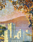 West Point New York Vintage Travel Unframed Print Wall Art