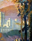 West Point New York Vintage Travel Unframed Print Wall Art